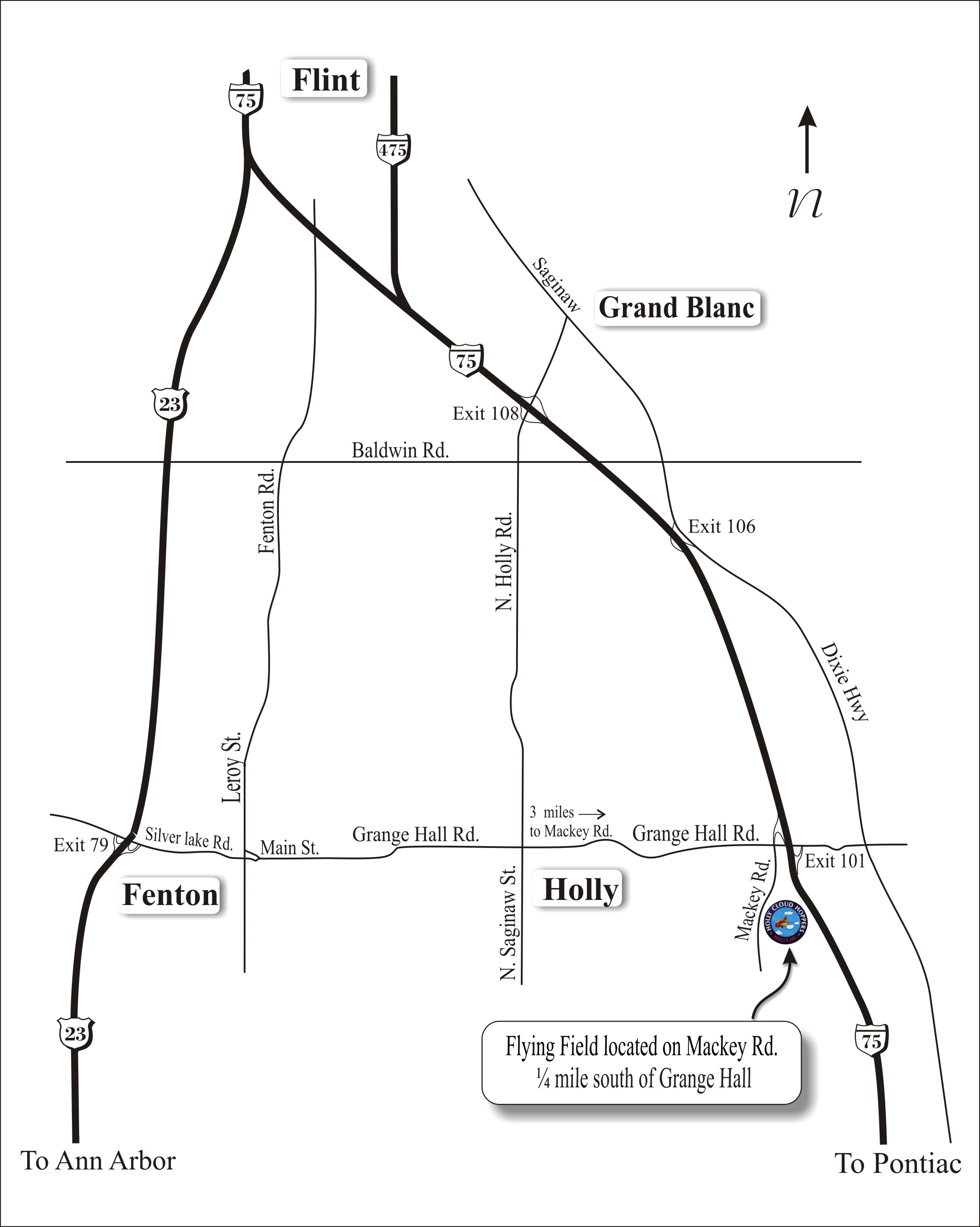 Click on map to go to Mapquest